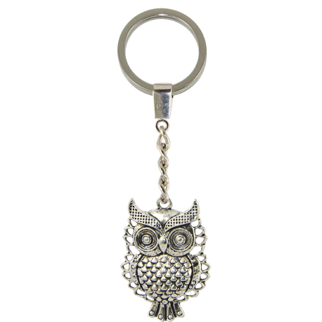LLAVERO METAL BUHO 4CM APROX LLAVERO METAL BUHO 4CM APROX