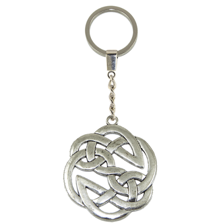 LLAVERO METAL NUDO SIN FIN 7CM LLAVERO METAL NUDO SIN FIN 7CM