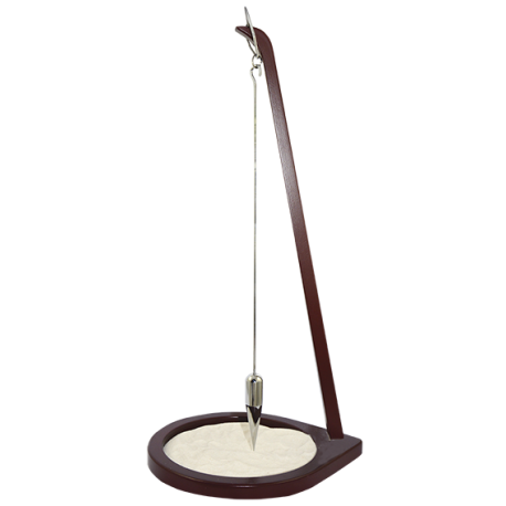 PENDULO ARENA CON METAL BASE MADERA 25X28X53cm PENDULO ARENA CON METAL BASE MADERA 25X28X53cm