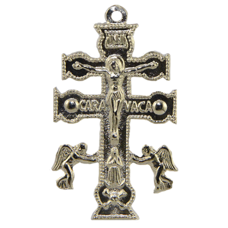 CRUZ CARAVACA METAL GRANDE 4CM APROX CRUZ CARAVACA METAL GRANDE 4CM APROX
