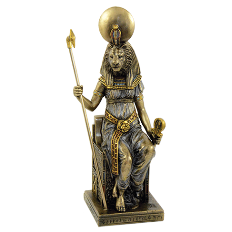 SEKHMET DIOSA EGIPCIA 20X8X7CM REF 15245 SEKHMET DIOSA EGIPCIA 20X8X7CM REF 15245