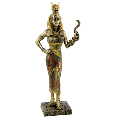 HATHOR DIOSA EGIPCIA 28X11X6CM REF 15258 HATHOR DIOSA EGIPCIA 28X11X6CM REF 15258