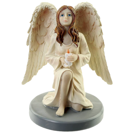 ANGEL GUARDIAN ORANDO DE RODILLAS CON VELA 15 CM. (ANGP18) ANGEL GUARDIAN ORANDO DE RODILLAS CON VELA 15 CM. (ANGP18)