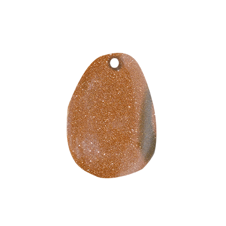 RODADO AGUJERO PIEDRA ORO 2,5CM RODADO AGUJERO PIEDRA ORO 2,5CM