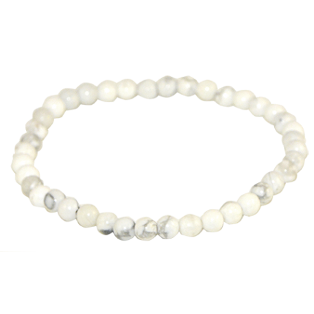 PULSERA BOLA HOWLITA 4mm PULSERA BOLA HOWLITA 4mm
