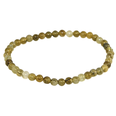 PULSERA BOLA LABRADORITA 4mm PULSERA BOLA LABRADORITA 4mm