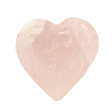 CORAZON CUARZO ROSA 4cm Aprox CORAZON CUARZO ROSA 4cm Aprox