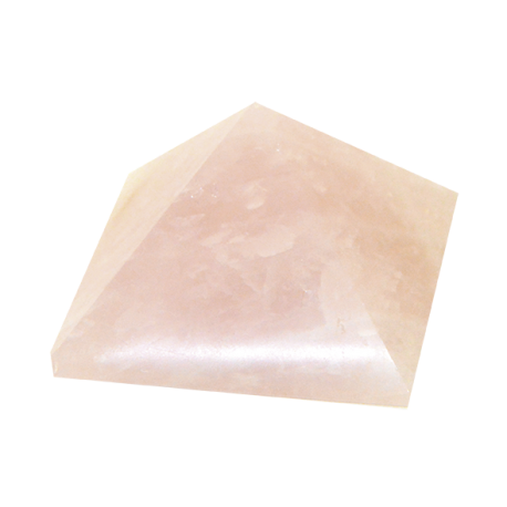 PIRAMIDE CUARZO ROSA 4X4cm Aprox PIRAMIDE CUARZO ROSA 4X4cm Aprox