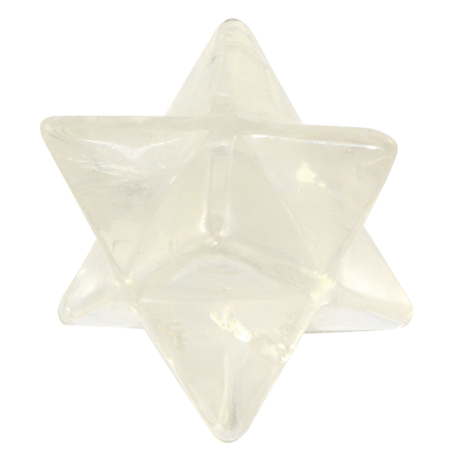 ESTRELLA MERKABA CUARZO CRISTAL 4CM APROX ESTRELLA MERKABA CUARZO CRISTAL 4CM APROX