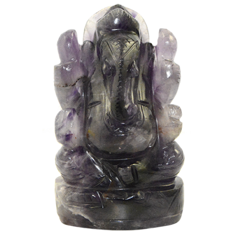 GANESHA AMATISTA 6 A 7CM APROX GANESHA AMATISTA 6 A 7CM APROX