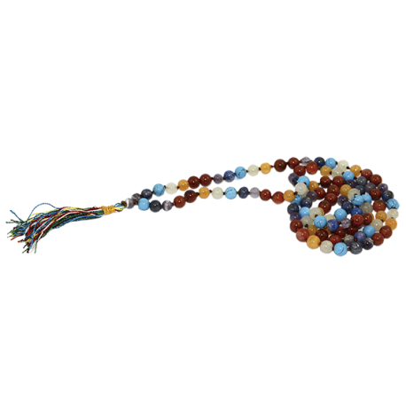 MALA MINERAL CHAKRAS 6mm MALA MINERAL CHAKRAS 6mm