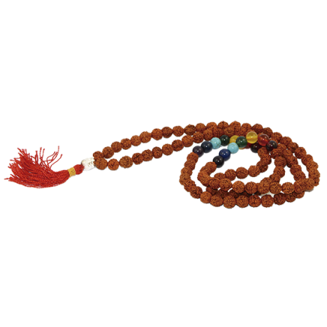 MALA RUDRAKSHA CHAKRAS 8mm MALA RUDRAKSHA CHAKRAS 8mm