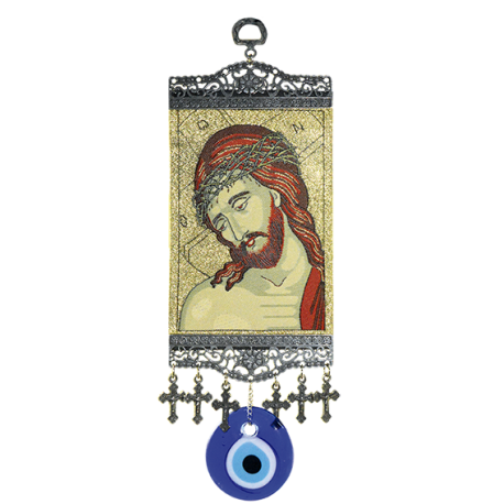 ICONO CRISTO C/OJO TURCO 28X10 CM (OT-0163/01) ICONO CRISTO C/OJO TURCO 28X10 CM (OT-0163/01)