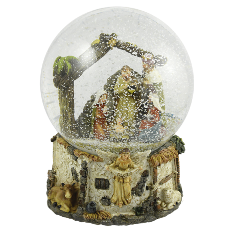 BOLA AGUA 15CM MISTERIO MUSICAL ANGEL REF 19056 BOLA AGUA 15CM MISTERIO MUSICAL ANGEL REF 19056