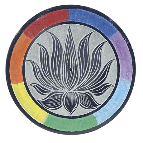 APOYADOR INCIENSO FLOR LOTO 1X10X10CM REF 19474 APOYADOR INCIENSO FLOR LOTO 1X10X10CM REF 19474