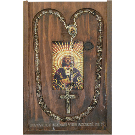ROSARIO CRISTAL CHECO CRISTO MEDINACELI KIT MADERA BRCJ400 ROSARIO CRISTAL CHECO CRISTO MEDINACELI KIT MADERA BRCJ400