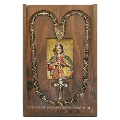ROSARIO CRISTAL CHECO JUDAS KIT MADERA BRCJ400 ROSARIO CRISTAL CHECO JUDAS KIT MADERA BRCJ400