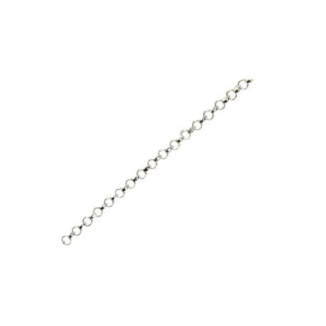 CADENA PLATA ROLO 1X70 CM REF 36282 CADENA PLATA ROLO 1X70 CM REF 36282