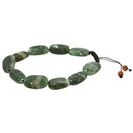 PULSERA HILO CUARZO VERDE PULSERA HILO CUARZO VERDE