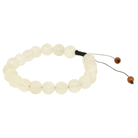 PULSERA HILO PIEDRA LUNA BOLA PULSERA HILO PIEDRA LUNA BOLA