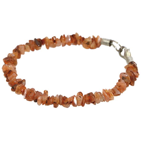 PULSERA CHIP ENGARCE CARNEOLA PULSERA CHIP ENGARCE CARNEOLA