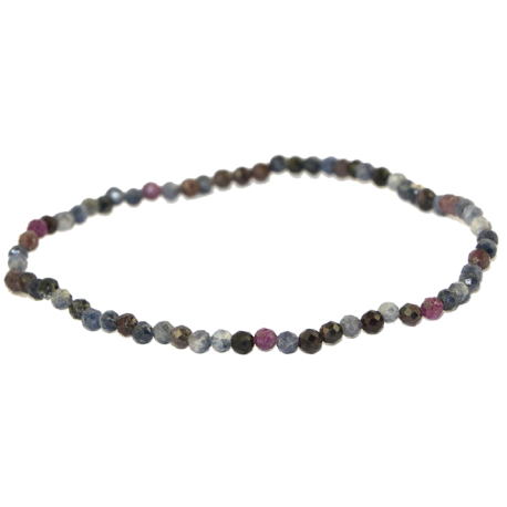 CORINDON PULSERA BOLA FACETADA 2mm CORINDON PULSERA BOLA FACETADA 2mm