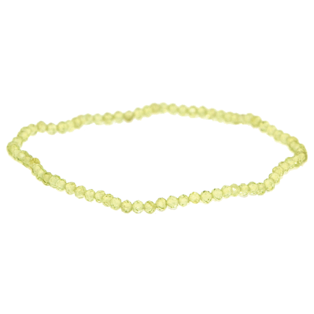 PERIDOTO PULSERA BOLA FACETADA 2mm PERIDOTO PULSERA BOLA FACETADA 2mm