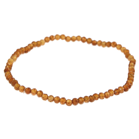 HESSONITA PULSERA BOLA FACETADA 2mm HESSONITA PULSERA BOLA FACETADA 2mm