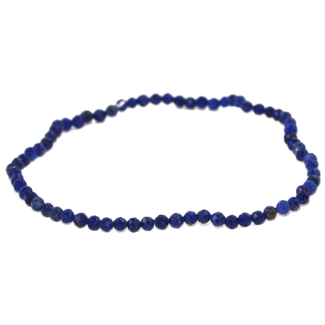 LAPISLAZULI PULSERA BOLA FACETADA 2mm LAPISLAZULI PULSERA BOLA FACETADA 2mm