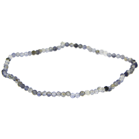 IOLITA PULSERA BOLA FACETADA 2mm IOLITA PULSERA BOLA FACETADA 2mm