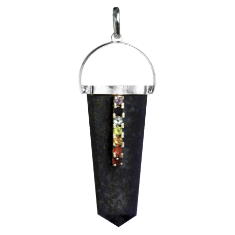 COLGANTE CHAKRAS LAPISLAZULI 6 CM COLGANTE CHAKRAS LAPISLAZULI 6 CM