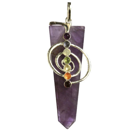 COLGANTE CHO KU REI CHAKRAS AMATISTA 5,5CM COLGANTE CHO KU REI CHAKRAS AMATISTA 5,5CM