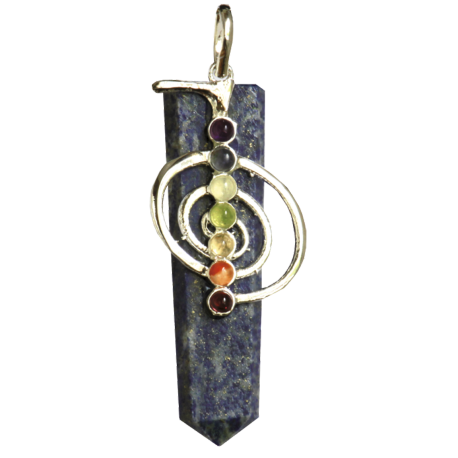 COLGANTE CHO KU REI CHAKRAS LAPISLAZULI 5,5CM COLGANTE CHO KU REI CHAKRAS LAPISLAZULI 5,5CM