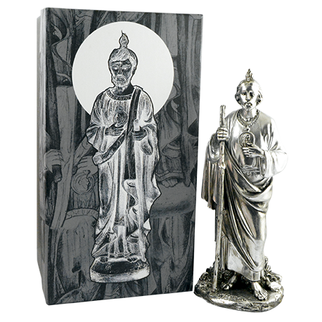 JUDAS TADEO PLATEADO 21CM REF 10384 JUDAS TADEO PLATEADO 21CM REF 10384