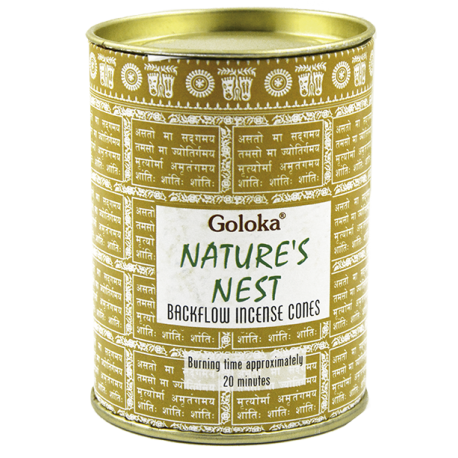 INCIENSO CONO REFLUJO GOLOKA NATURES NEST INC494 INCIENSO CONO REFLUJO GOLOKA NATURES NEST INC494