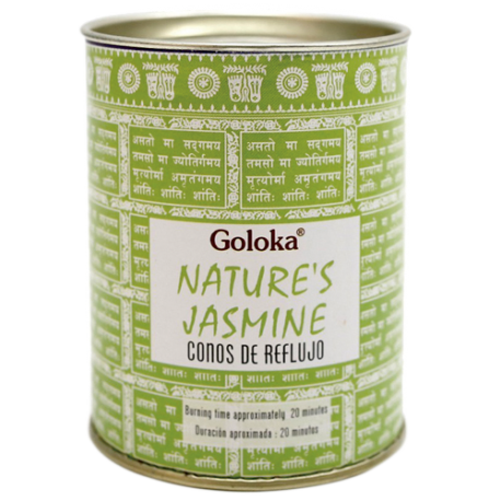 INCIENSO CONO REFLUJO GOLOKA NATURES - JAZMIN INC495 INCIENSO CONO REFLUJO GOLOKA NATURES - JAZMIN INC495