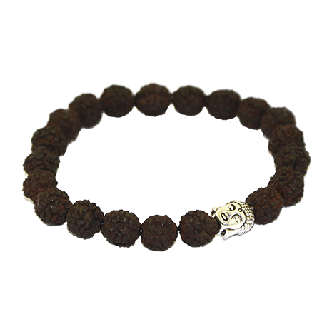 MALA PULSERA RUDRAKSHA BUDA JAPA OSCURO 7mm REF Rudr-04 MALA PULSERA RUDRAKSHA BUDA JAPA OSCURO 7mm REF Rudr-04