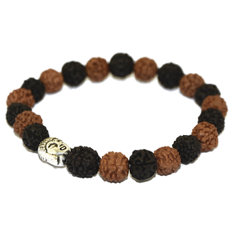 MALA PULSERA RUDRAKSHA BUDA JAPA MIX 7mm REF Rudr-07 MALA PULSERA RUDRAKSHA BUDA JAPA MIX 7mm REF Rudr-07