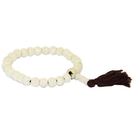 PULSERA MALA BOLA BLANCO PULSERA MALA BOLA BLANCO