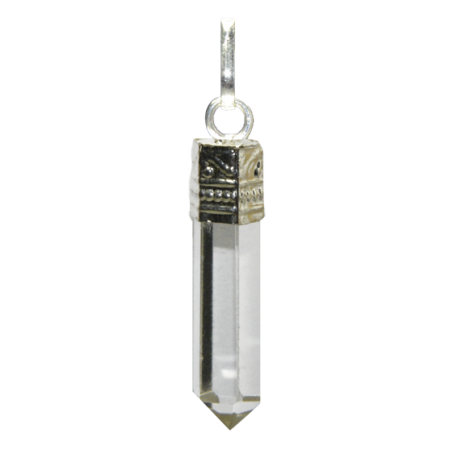COLGANTE PUNTA CUARZO CRISTAL COLGANTE PUNTA CUARZO CRISTAL