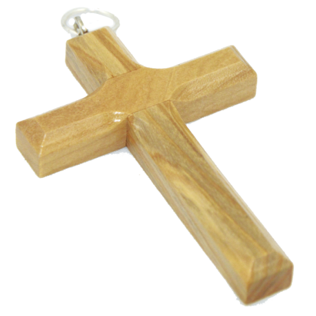 CRUZ DE MADERA BORDES REDONDOS 7CM CRUZ DE MADERA BORDES REDONDOS 7CM