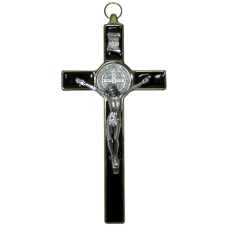 CRUZ DE SAN BENITO ESMALTE 20cmX10cm CRUZ DE SAN BENITO ESMALTE 20cmX10cm