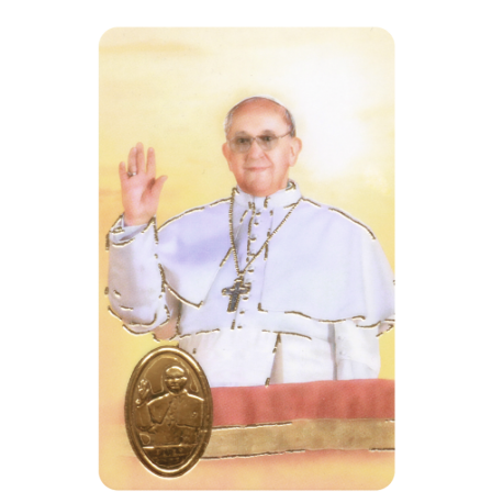 ESTAMPA MED PAPA FRANCISCO ESTAMPA MED PAPA FRANCISCO