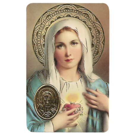 ESTAMPA MED SAGRADO CORAZON DE MARIA ESTAMPA MED SAGRADO CORAZON DE MARIA