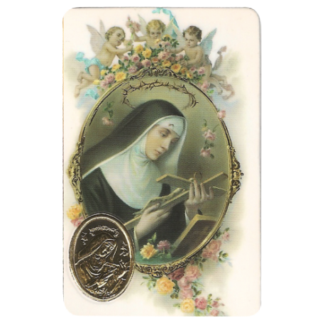 ESTAMPA MED SANTA RITA DE CASIA ESTAMPA MED SANTA RITA DE CASIA