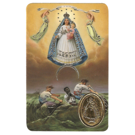 ESTAMPA MED VIRGEN CARIDAD DEL COBRE ESTAMPA MED VIRGEN CARIDAD DEL COBRE