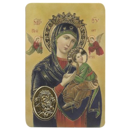 ESTAMPA MED VIRGEN DEL PERPETUO SOCORRO ESTAMPA MED VIRGEN DEL PERPETUO SOCORRO