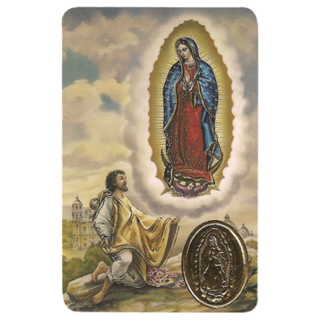 ESTAMPA MED VIRGEN GUADALUPE (MEXICO) ESTAMPA MED VIRGEN GUADALUPE (MEXICO)