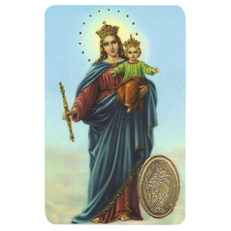 ESTAMPA MED VIRGEN MARIA AUXILIADORA ESTAMPA MED VIRGEN MARIA AUXILIADORA