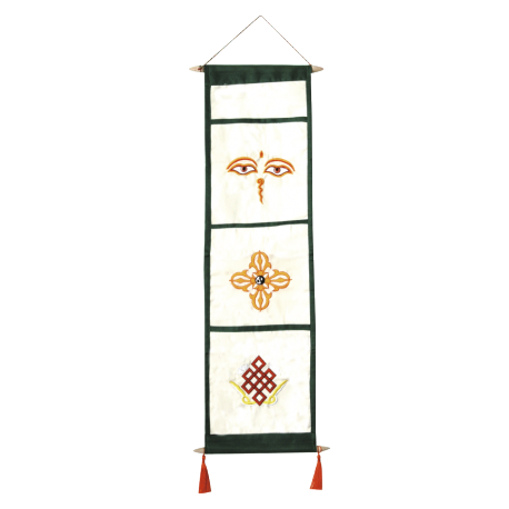 ESTANDARTE TIBETANO 75X22CM ESTANDARTE TIBETANO 75X22CM